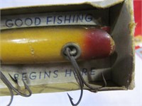2 Fishing Lures Cisco Kid , Paw Paw Bait Co.