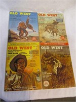 Old West Magazines from 1960s