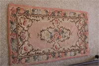Two Vintage Hooked Rugs