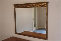 Ornate Wood Mirror