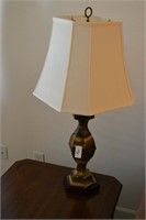 brass lamp 35"