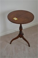 vintage tilt-top table