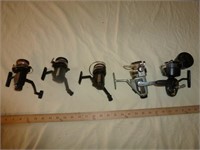 5pc Spin Cast Fishing Reels