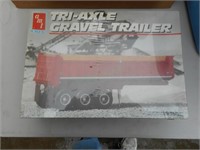 New in Wrap AMT Tri-Axle Gravel Trailer