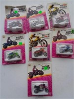 7 New in the package Ridge Rider Motorcycle Set #2