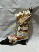 Old Fashion Shoe Pin Cushion