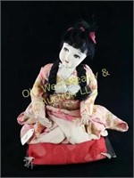 Sitting Japan Doll