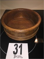 Wooden Salad Bowl - 10" W