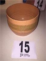 Open Clay Hand Spun Pottery 6"