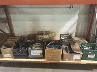 Rack of Ballasts, Wiringg, Electrical Boxes, Etc.