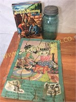 Mistress Pussy cat puzzle Indian Mummy book