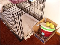 Dog Crate, Collars & more