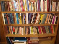 Book Shelf & Vtg Text, Spanish & French & more.