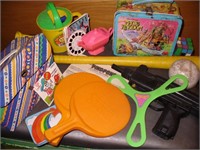 Toys- Nerf Paddles,  Magic Kingdom Lunch Box