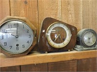 3 Mantel Clocks