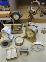Small Clocks, Clock Case, Various Conditions