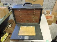 Outstanding Antique NCC tool chest
