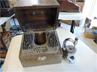 Watch maker's Tool - original wooden box
