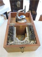 Watch maker's tool - original wooden case