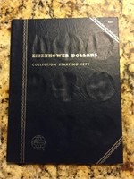 Book of Eisenhower Dollars 40% Silver