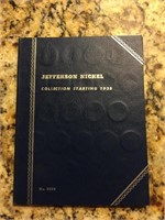 Book of US Jefferson Nickels