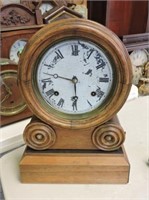 Antique, 1862-1871 Ingram 8 Day Mantel Clock & Key