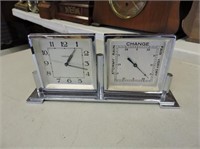 Vintage Vandor Clock with Weather Station