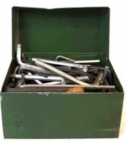 Green Box Full of Allen Wrenches