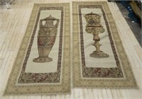 Urn Motif Tapestries.