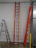 28ft Werner Fiberglass Extension Ladder