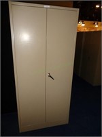 78inches Tall Metal Beige Cabinet