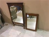 LOT OF 2 MIRRORS