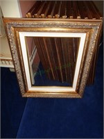 Goldish Tone Art Wooden Frames with Glass