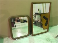 LOT OF 2 MIRRORS