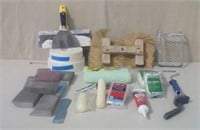 Drywall and paint tools/supplies