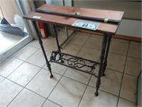 Antique cast iron table needs repair