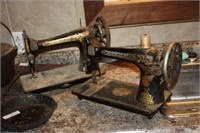 2 Vintage Singer Sewing Machines for Parts