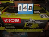 RYOBI TABLE SAW W/ STAND--10"--USED