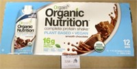 12-Pk Organic Vegan Protein Shake ~ In Date