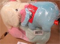 4 Stuffie Piggies with Suction Cups for Hanging