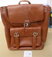 McKlein Full Grain Leather Computer Backpack