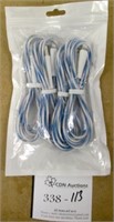 4 Apple 5ft Charge & Sync Cables
