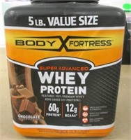 Body Fortress 5lb Whey Protein BB 11/2019