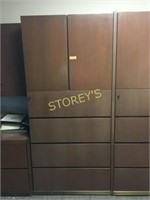 Matching Lateral File & Storage Cabinet