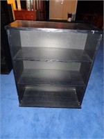 3 Shelf Black Bookcase #2