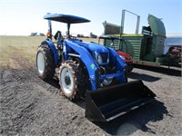 New Holland TN70 4X4 Tractor w/LC114 Loader,
