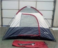 Prospector 8 tent with rain guard, 3 person