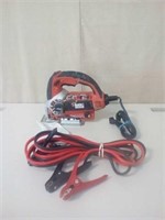 Black & Decker jigsaw and jumper cables