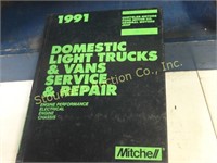 Mitchell 1991 Domestic light trucks & vans repair