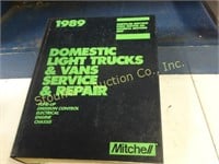 Mitchell 1989 Domestic light truck & vans repair